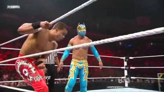 Sin Cara Mistico Debut First Full Match On RAW [upl. by Gilcrest]