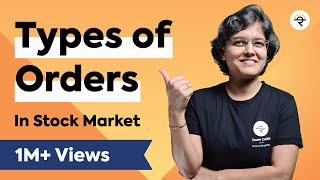 How To Buy Shares In Share Market For Beginners and Types of Orders In Stock Market By CA Rachana [upl. by Ravi]