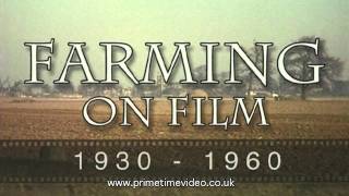 Farming Archive in Lincolnshire 1930s to 1960s [upl. by Addia]