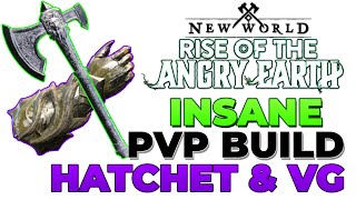 CRAZY HatchetVG PvP Build Season 3 Guide  New World [upl. by Seldun617]