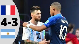 France vs Argentina 43  World Cup Highlights and Goals [upl. by Campman381]