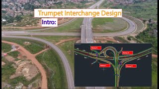 Trumpet Interchange Design in Civil 3D 1Intro [upl. by Aerdied]