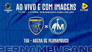 Caruaru City x Maguary  8° Rodada  Pernambucano A1 [upl. by Qifahs]