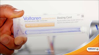 How to Use Voltaren Arthritis Pain Gel [upl. by Edals]