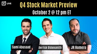 T3 Braintrust Episode 2 Q4 Stock Market Preview [upl. by Ahseena]