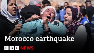 Morocco earthquake the race against time to reach survivors  BBC News [upl. by Mafalda]