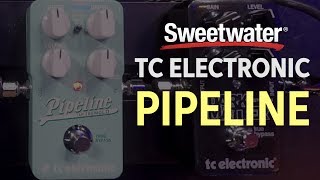 TC Electronic Pipeline Tremolo Pedal Demo [upl. by Kenn773]