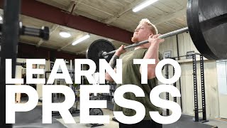 Learning to Press  The Starting Strength Method [upl. by Travis]