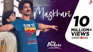 Dil Bechara  Maskhari  Official Video  Sushant Sanjana  AR Rahman Sunidhi Hriday Amitabh B [upl. by Novaj]