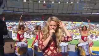 Shakira  La La La Live Brazil 2014 ft Carlinhos Brown Closing Ceremony FIFA World Cup 2014 [upl. by Atinrehs671]