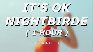 NIGHTBIRDE  Its Okay Lyrics 1 HOUR LOOP  simplyvida [upl. by Ymassej]