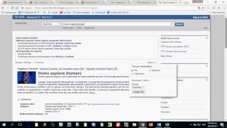 Descargar genes y genomas de NCBI [upl. by Meraree]