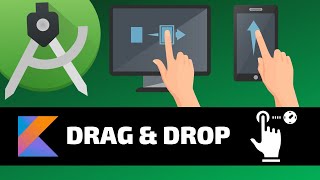 DRAG amp DROP  Android Fundamentals [upl. by Ahsiuqel]