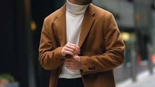 6 Ways To Wear A Turtleneck in 90 seconds [upl. by Emiatej]