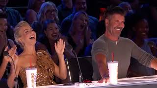 ALL of Greg Mortons AMAZING Voice Impersonations On AGT  Americas Got Talent 2019 [upl. by Aicnelev]