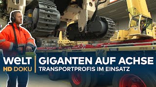 GIGANTEN auf Achse  TRANSPORTPROFIS im Einsatz  HD Doku [upl. by Sheppard]