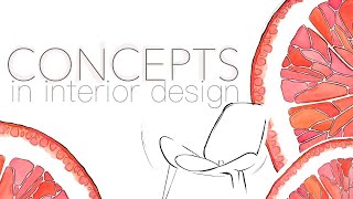 Explaining Concepts in Interior Design Definition Types amp More pt1 [upl. by Odab]