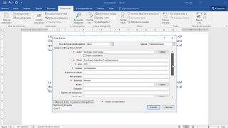 Cómo poner Citas Bibliográficas y Bibliografía en Word [upl. by Bez961]