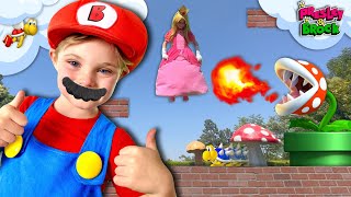 We Played Super Mario IN REAL LIFE [upl. by Saddler711]