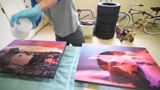 ArtResin  How to artresin your Artwork amp Photography epoxy resin clear coat [upl. by Specht]