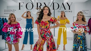 Floryday Clothing Try On Haul  Hot Women Clothing Trends Top Reviews l Floryday online shopping [upl. by Huebner]