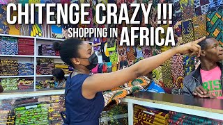 COME FABRIC SHOPPING WITH ME  Comesa Market Lusaka Zambia  Africa Travel Vlog [upl. by Arual]