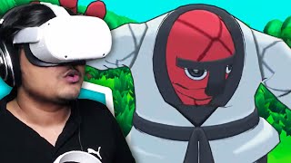 Going INSIDE The POKEMON WORLD   Pokemon In VR [upl. by Ahsenrac339]