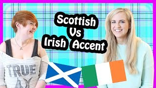 Scottish Vs Irish Accent Differences Ft Diane Jennings [upl. by Nayhr949]