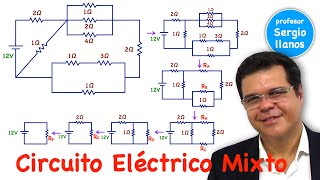 Circuito ElÃ©ctrico Mixto Complejo [upl. by Lippold140]