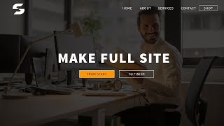 How To Make Website Using HTML CSS  Start To End  Step By Step Tutorial [upl. by Anrahs]