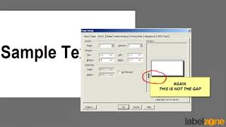 BarTender  How to Adjust the Page Setup [upl. by Mcferren]