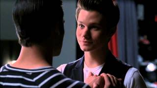 Glee  Klaine auditorium scene [upl. by Ennairak419]