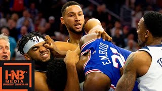 Philadelphia 76ers vs Minnesota Timberwolves  Full Game Highlights  October 30 201920 NBA Season [upl. by Neelrahc23]