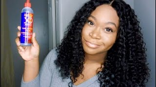 START TO FINISH  My BONDING GLUE Lace Closure QuickWeave Wig Install [upl. by Chansoo]