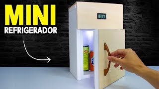 Cómo Hacer un MINI REFRIGERADOR CASERO [upl. by Oleic643]