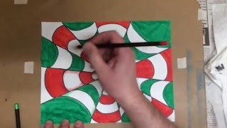 Op Art Tutorial [upl. by Edaj863]