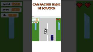 CAR RACING GAME IN SCRATCH 30 [upl. by Anaibaf]