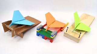 Make a Paper Airplane Launcher  STEM Activity [upl. by Obed]