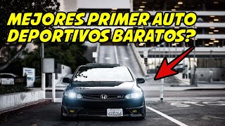 10 MEJORES PRIMEROS AUTOS DEPORTIVOS BARATOS  VERSION TUNING  I RACEMAN [upl. by Anael791]