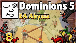 Dominions 5  EA Abysia Turn 2224  Mu Plays [upl. by Celina432]