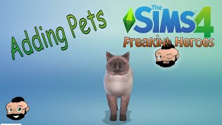 How to Add Pets to Households in The Sims 4 [upl. by Aseretairam]