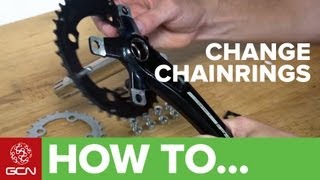 How To Change Chainrings  Changing Your Chain Rings For Road Or Mountain Bikes [upl. by Repsag853]