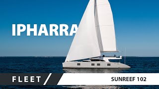 Mega catamaran for charter Sunreef 102 IPHARRA [upl. by Atiuqer]