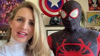 SPIDERMAN SpiderGwen and Miles Morales Costume Review [upl. by Ebner]