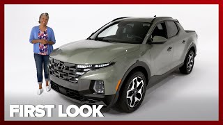 2022 Hyundai Santa Cruz Full walkthrough all features explained [upl. by Nalym]