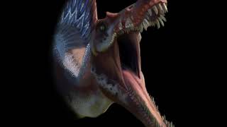 Spinosaurus Aegyptiacus Sounds JP [upl. by Norse]