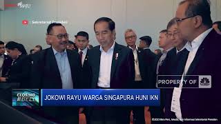 Jokowi Rayu Warga Singapura Huni IKN [upl. by Justicz]