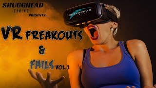 VR Freakouts and Fails Best of the best for VR REACTIONS AND LAUGHS [upl. by Him771]