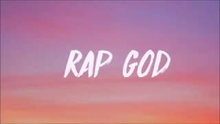 Eminem  Rap God Lyrics [upl. by Egedan155]