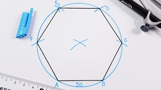 How to draw a hexagon [upl. by Grof]